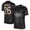 Maillot de Foot Paris Saint-Germain Mukiele 26 Third 2023-24 Maillot de Foot Paris Saint-Germain Mukiele 26 Third 2023-24